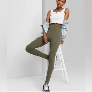 Wild Fable Olive sz L  High-Waisted Women's Pants